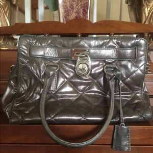 MK satchel with shoulder strap